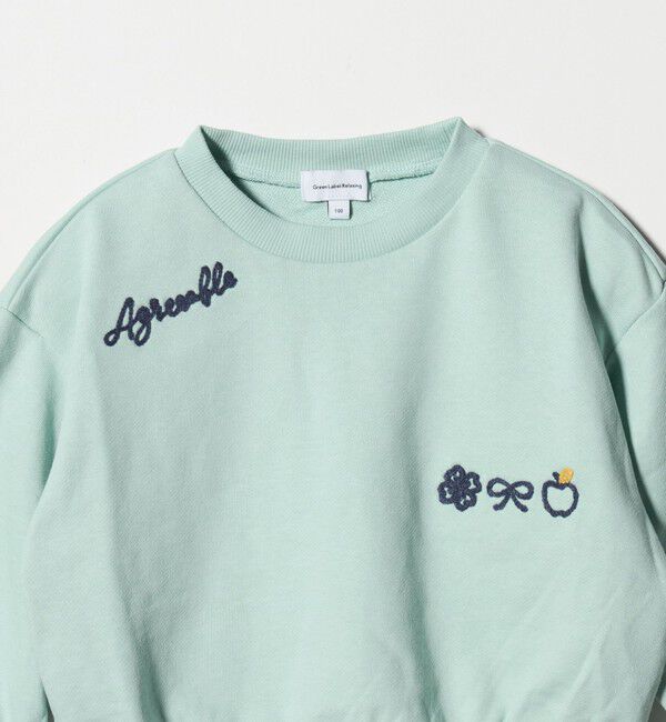 UNITED ARROWS green label relaxing「チェーンステッチ 裏毛プルオーバー / トレーナー100cm-160cm」|Tシャツ・カットソー|