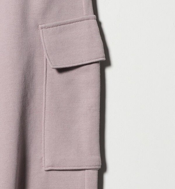 UNITED ARROWS green label relaxing「裏毛 ワイドカーゴパンツ（ライトピンク）/ キッズ  100cm-160cm」|チノ|