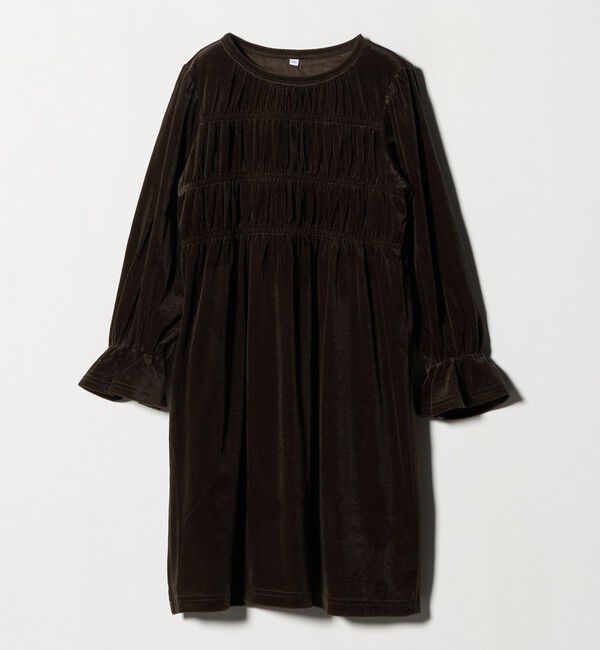 UNITED ARROWS green label relaxing「シャーリング ワンピース / キッズ  110cm-160cm」|ワンピース|