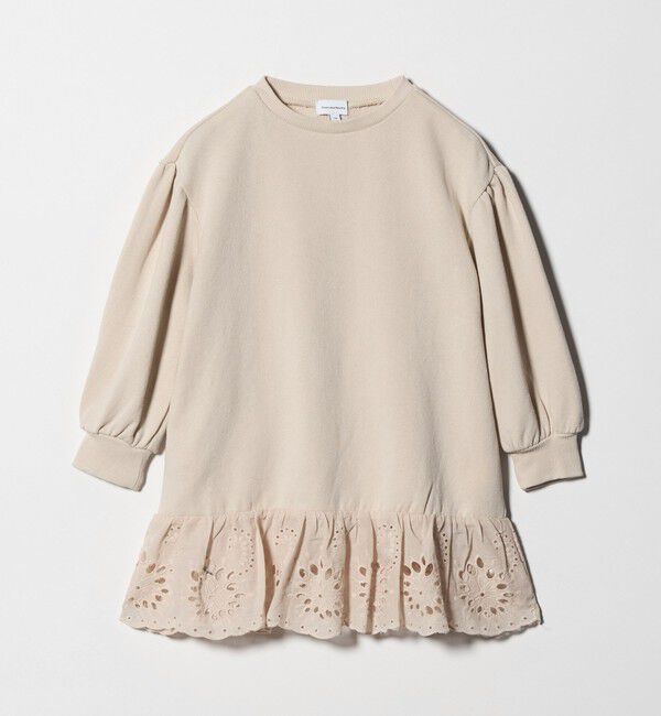 UNITED ARROWS green label relaxing「裏毛ヘムレース ワンピース / キッズ  100cm-160cm」|ワンピース|