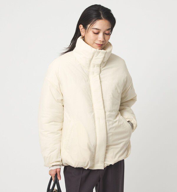 UNITED ARROWS green label relaxing「エアーパフィ スタンドカラー ブルゾン」|ブルゾン・スタジャン|