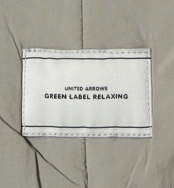 UNITED ARROWS green label relaxing「エアーパフィ スタンドカラー ブルゾン」|ブルゾン・スタジャン|