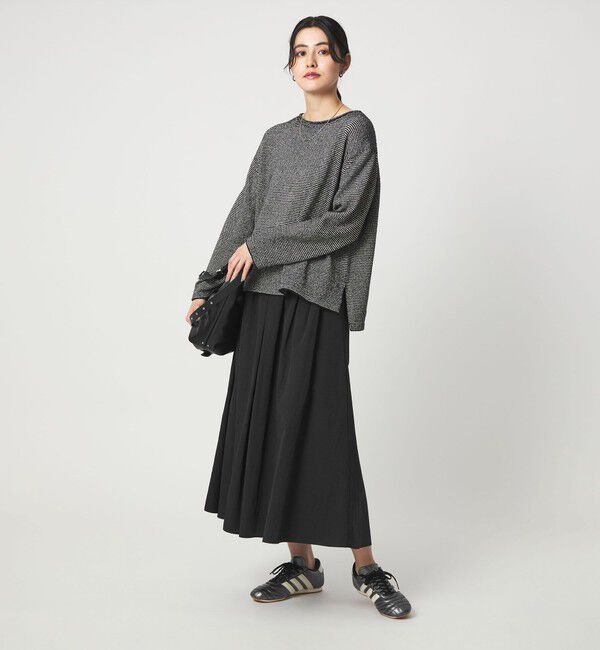 UNITED ARROWS green label relaxing「スラブ ニット プルオーバー ウォッシャブル」|ニット・セーター|