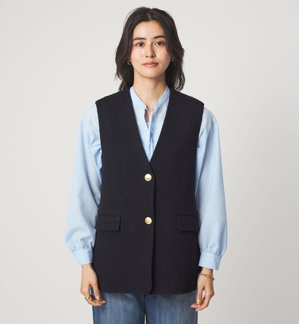 UNITED ARROWS green label relaxing「Bisentino ジレ」|ベスト・ジレ|