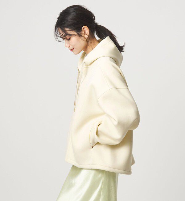 UNITED ARROWS green label relaxing「［size SHORTあり］ダンボール ジップ フーディ」|パーカー|