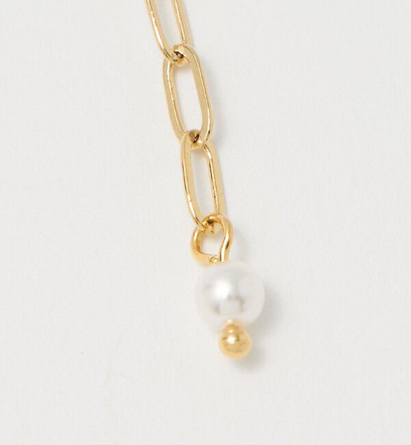 UNITED ARROWS green label relaxing「2WAY チェーン フェイクパール コンビネックレス」|ネックレス|