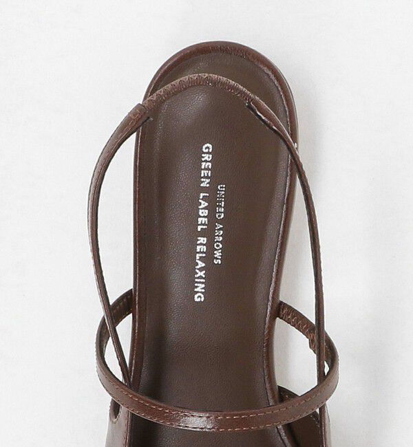 UNITED ARROWS green label relaxing「ポインテッド ストラップ シューズ」|パンプス|