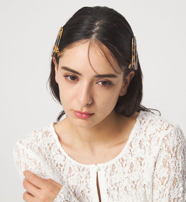 UNITED ARROWS green label relaxing「＜PEIGNEE＞ ヘアクリップ / SIGNATURE HAIR」|ヘアバンド|