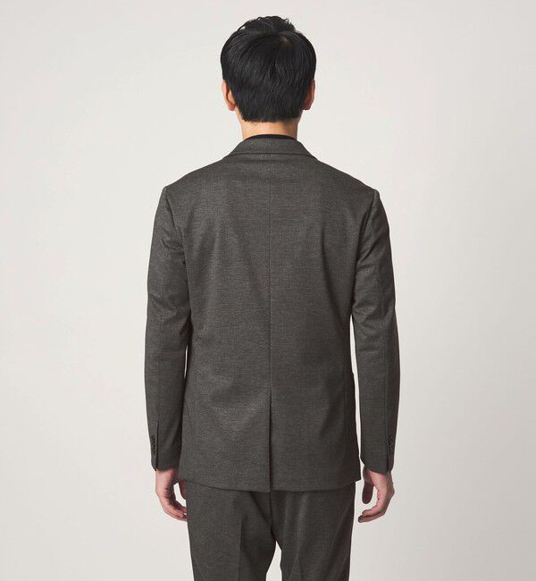 UNITED ARROWS green label relaxing「A+ プリントジャージ 2B スタンダード セットアップ ジャケット -ウォッシャブル・ストレッチ-」|テーラードジャケット|