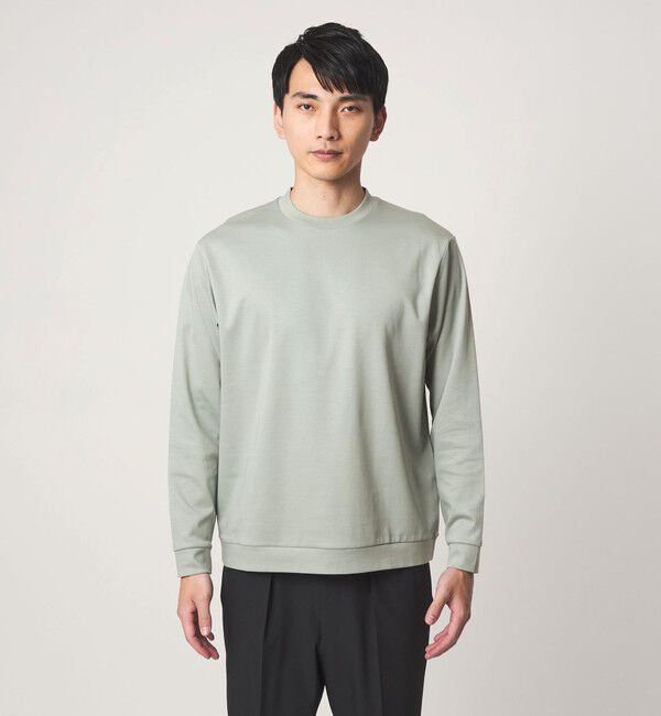 UNITED ARROWS green label relaxing「L/A ポンチ ビズ クルーネック カットソー -抗菌-」|Tシャツ・カットソー|