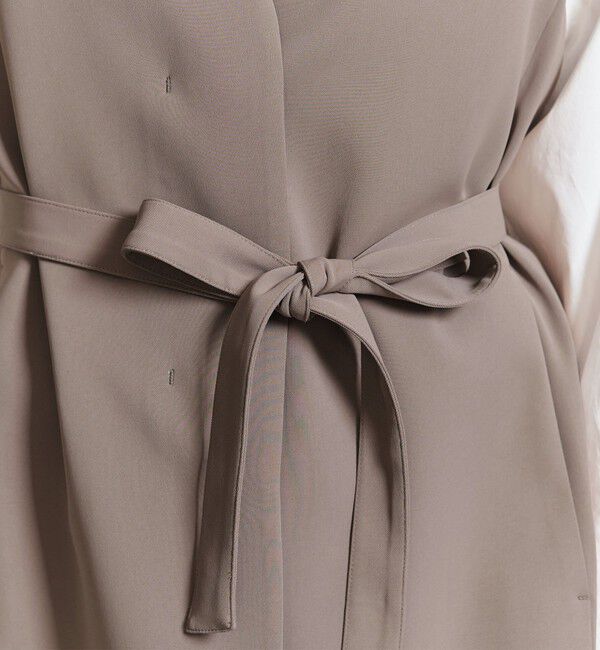 BEAUTY&YOUTH UNITED ARROWS「【WEB限定 Wardrobe DAILY MINIMAL】ダブルクロス リボンベルトジレ ウォッシャブル」|ベスト・ジレ|