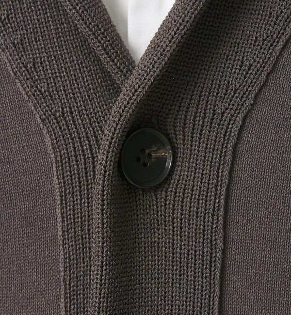 BEAUTY&YOUTH UNITED ARROWS「【WEB限定 WARDROBE SMART】KOUKIN ショールカラー カーディガン【抗菌・防臭】」|カーディガン|