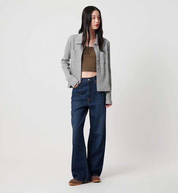 BEAUTY&YOUTH UNITED ARROWS「コットン リブハイネックカーディガン ウォッシャブル」|カーディガン|