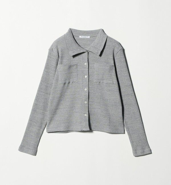 BEAUTY&YOUTH UNITED ARROWS「コットン リブハイネックカーディガン ウォッシャブル」|カーディガン|