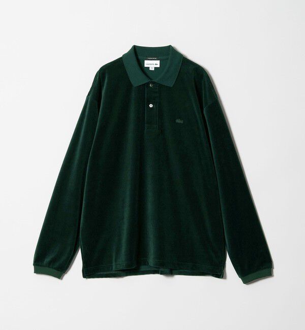 BEAUTY&YOUTH UNITED ARROWS「＜LACOSTE for BEAUTY&YOUTH＞ ベロア ポロシャツ」|Tシャツ・カットソー|