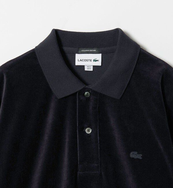 BEAUTY&YOUTH UNITED ARROWS「＜LACOSTE for BEAUTY&YOUTH＞ ベロア ポロシャツ」|Tシャツ・カットソー|