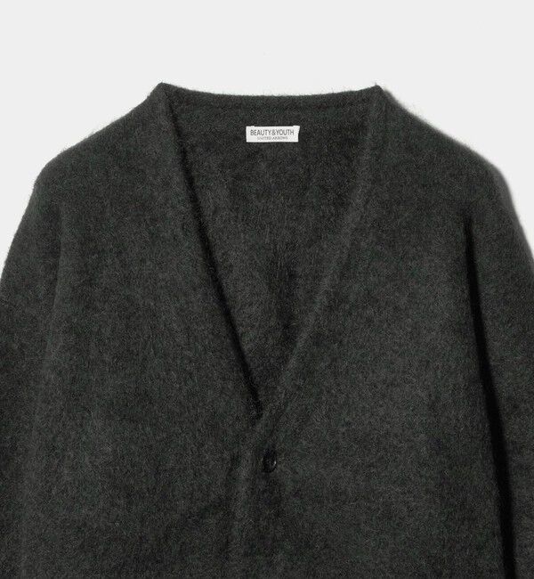 シャギー モヘヤ Vネック カーディガン（BEAUTY&YOUTH UNITED ARROWS