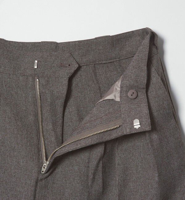 BEAUTY&YOUTH UNITED ARROWS「【WEB限定】ポリエステル タックワイドパンツ ウォッシャブル」|その他|