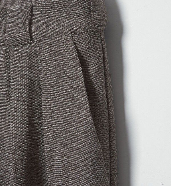 BEAUTY&YOUTH UNITED ARROWS「【WEB限定】ポリエステル タックワイドパンツ ウォッシャブル」|その他|