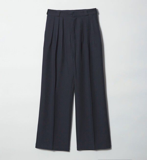 BEAUTY&YOUTH UNITED ARROWS「【WEB限定】ポリエステル タックワイドパンツ ウォッシャブル」|その他|