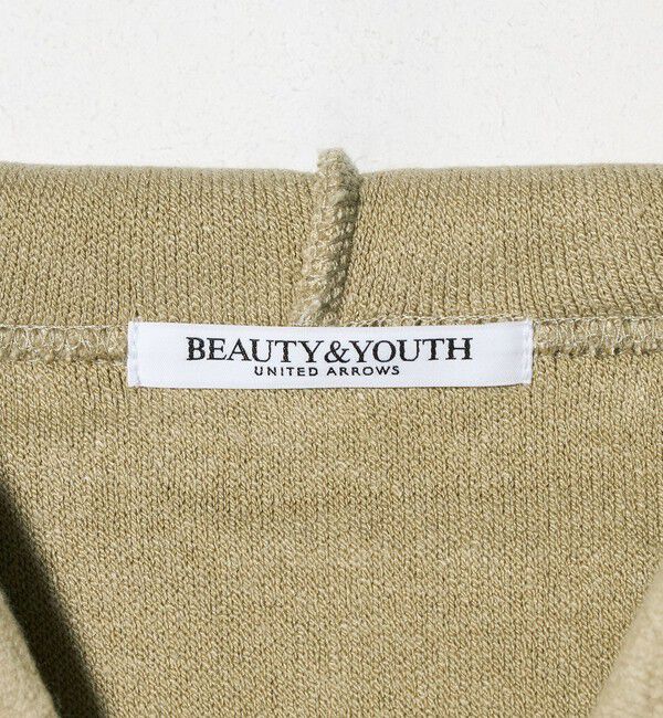 BEAUTY&YOUTH UNITED ARROWS「パイル スキッパーフーディ」|Tシャツ・カットソー|