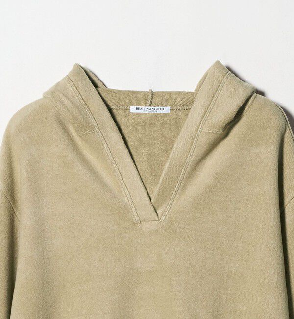 BEAUTY&YOUTH UNITED ARROWS「パイル スキッパーフーディ」|Tシャツ・カットソー|