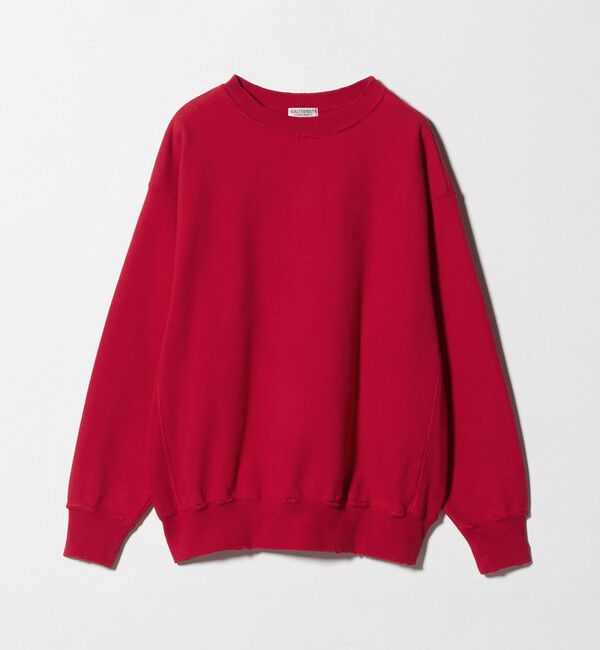 BEAUTY&YOUTH UNITED ARROWS「ピーチスキン ダメージ クルーネック スウェット」|スウェット・ジャージ|