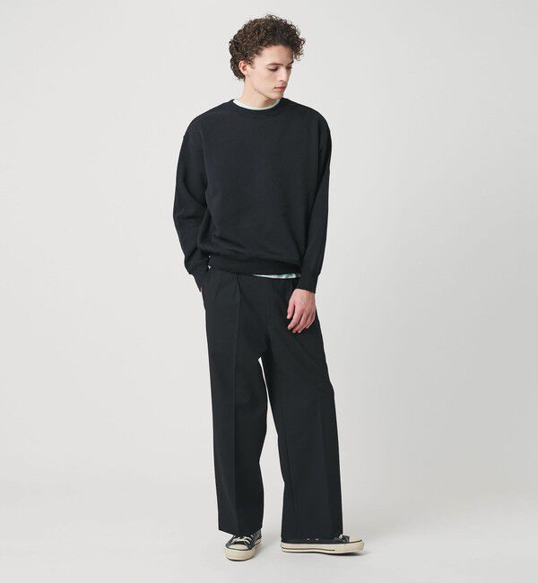 BEAUTY&YOUTH UNITED ARROWS「ピーチスキン ダメージ クルーネック スウェット」|スウェット・ジャージ|