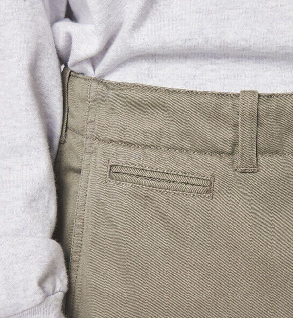 STEVEN ALAN「＜Steven Alan＞ ウエポン ニドム アーミー ノープリーツ トラウザーズ」|チノ|