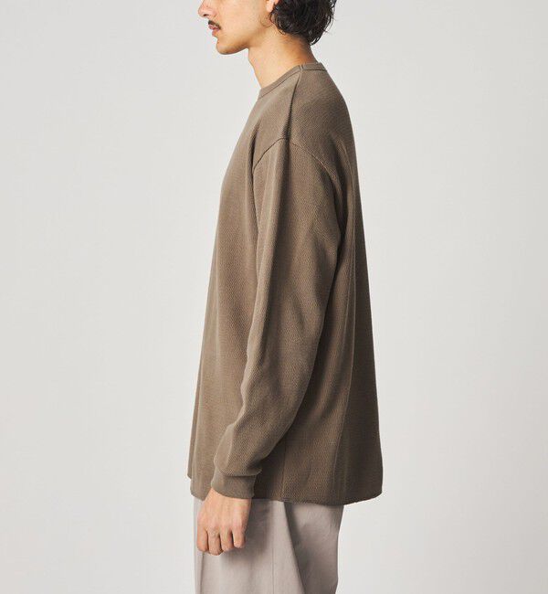 STEVEN ALAN「＜Steven Alan＞ ラダー サーマル クルーネック カットソー NARROW」|Tシャツ・カットソー|