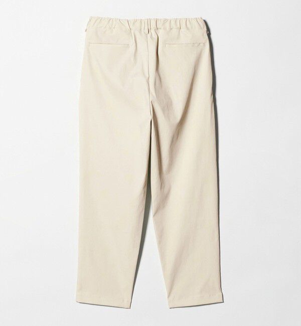 BEAUTY&YOUTH UNITED ARROWS「TASLAN 1P イージー テーパード パンツ NO.7 吸水速乾機能付き」|チノ|