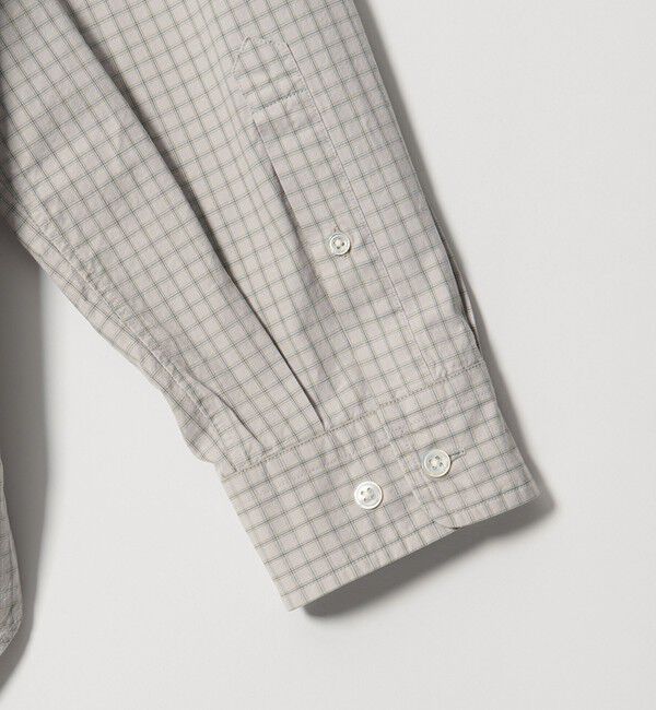 STEVEN ALAN「＜Steven Alan＞ ポプリン グラフチェック レギュラーカラー シャツ LOOSE」|シャツ・ブラウス|