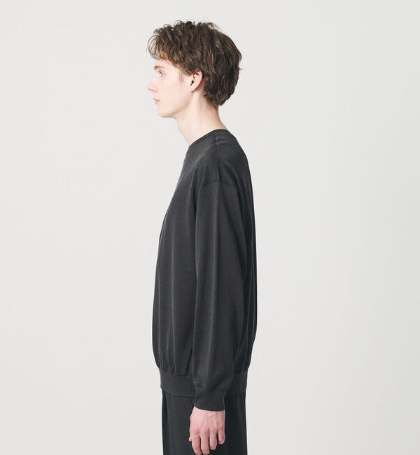 BEAUTY&YOUTH UNITED ARROWS「フィブリル ジャージー クルーネック ロングスリーブ カットソー」|Tシャツ・カットソー|