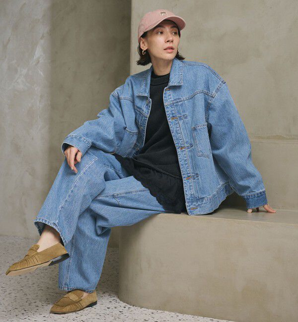 BEAUTY&YOUTH UNITED ARROWS「【WEB限定】ルーズ デニムジャケット」|デニムジャケット|