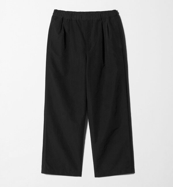 BEAUTY&YOUTH UNITED ARROWS「PERTEX ワイド 2P イージーパンツ NO.9」|チノ|BLACK