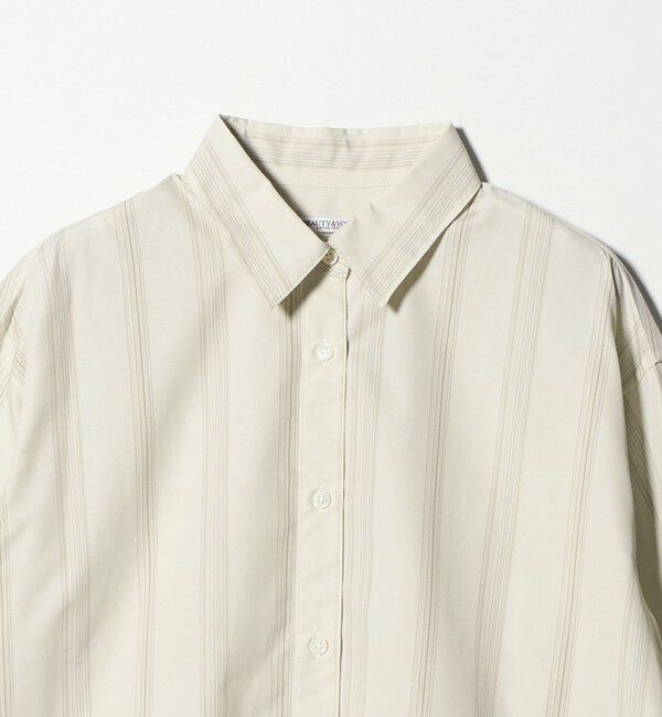 BEAUTY&YOUTH UNITED ARROWS「コットン ストライプ ロングシャツ」|シャツ・ブラウス|