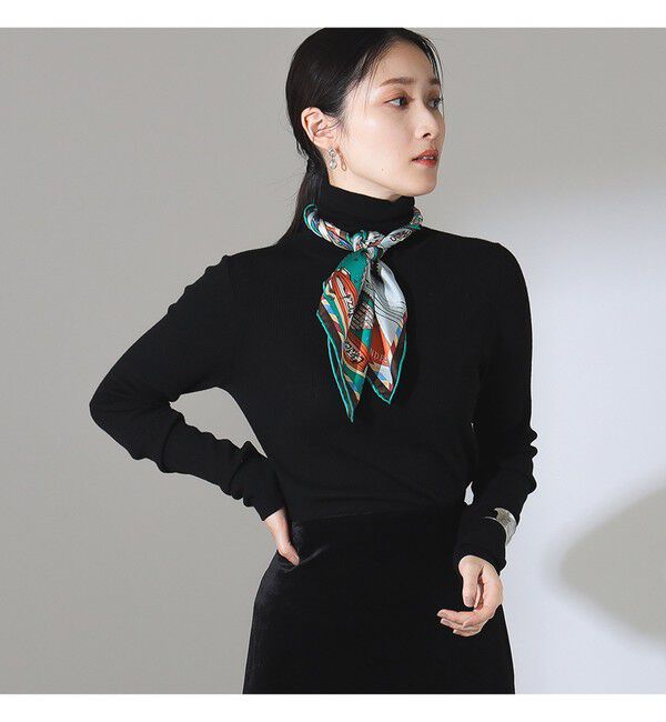 Demi-Luxe BEAMS 「リブ タートルネックニット」|ニット・セーター|