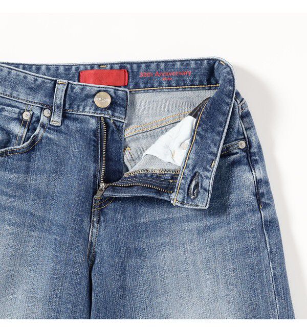 Ray BEAMS 「RED CARD TOKYO / Anniversary Wide デニムパンツ」|デニム|
