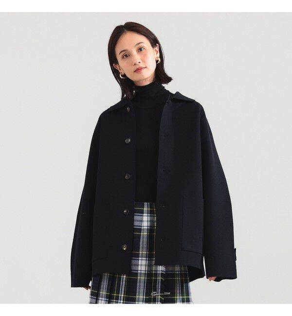 Demi-Luxe BEAMS 「BATONER / ミラノリブ カバーオール」|ブルゾン・スタジャン|