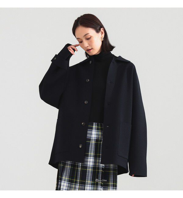 Demi-Luxe BEAMS 「BATONER / ミラノリブ カバーオール」|ブルゾン・スタジャン|