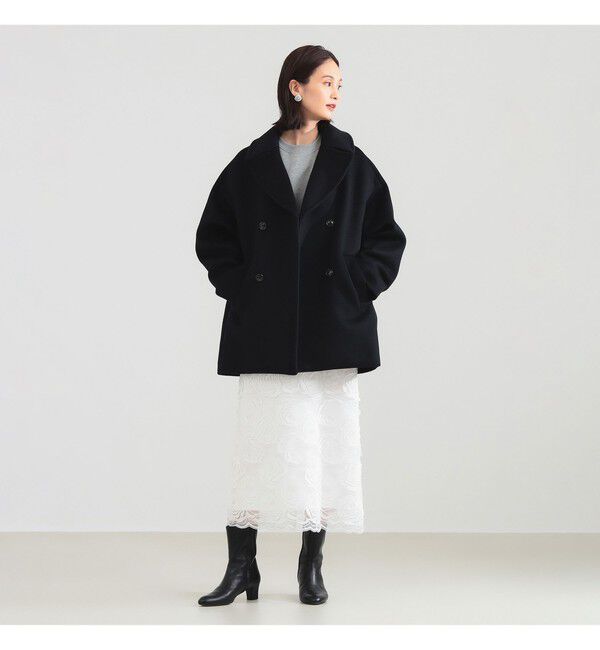 Demi-Luxe BEAMS 「TICCA / ウール ピーコート」|ブルゾン・スタジャン|