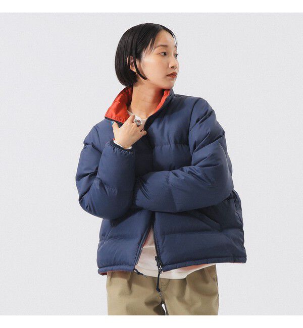 BEAMSBOY「リバーシブル ダウン ジャケット」|ブルゾン・スタジャン|