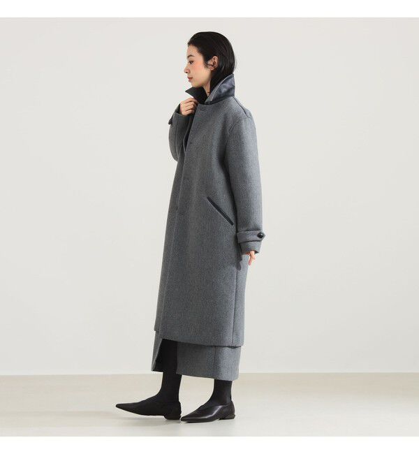 Demi-Luxe BEAMS 「AK+1 / ボンディング コート」|ダッフルコート|