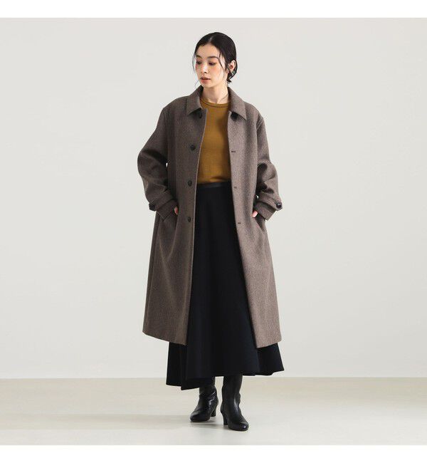 Demi-Luxe BEAMS 「AK+1 / ボンディング コート」|ダッフルコート|