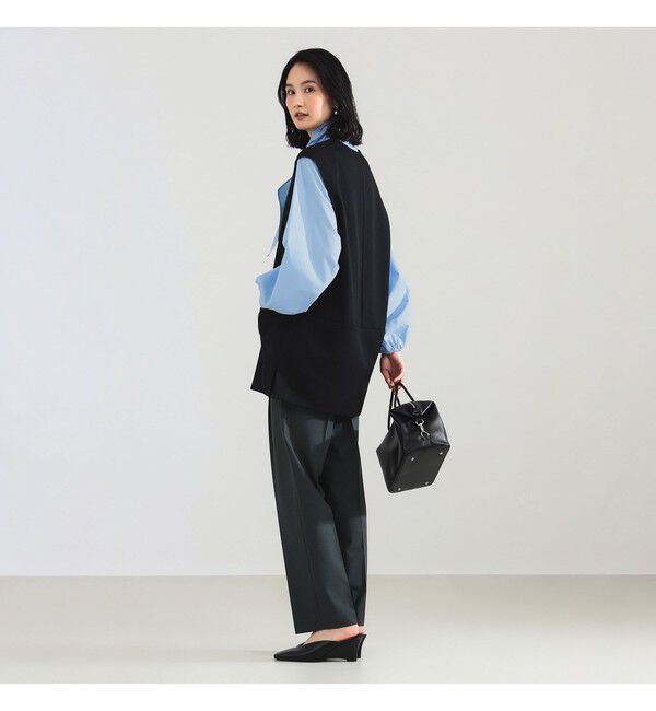 Demi-Luxe BEAMS 「ツイル Vあき プルオーバー ベスト」|シャツ・ブラウス|