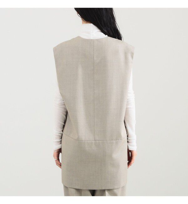 Demi-Luxe BEAMS 「ツイル Vあき プルオーバー ベスト」|シャツ・ブラウス|