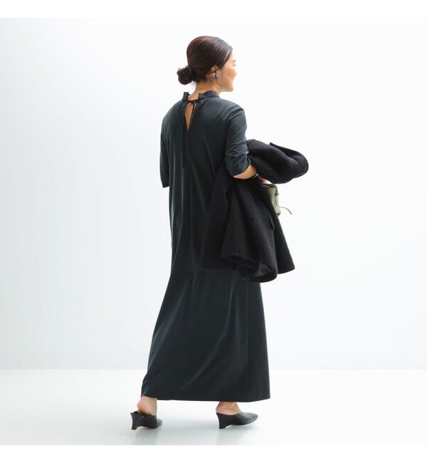 Demi-Luxe BEAMS 「2WAY キュプラ カットワンピース」|ワンピース|