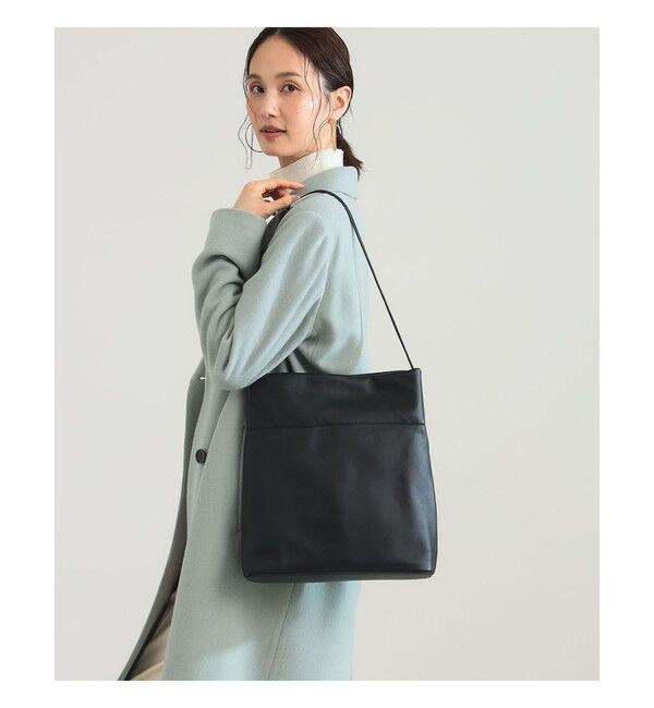 Demi-Luxe BEAMS 「ソフトレザー モダン トートバッグ」|トートバッグ|