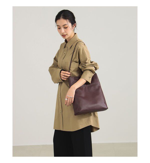 Demi-Luxe BEAMS 「ソフトレザー モダン トートバッグ」|トートバッグ|