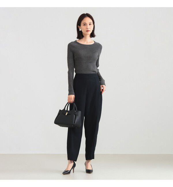 Demi-Luxe BEAMS 「ホールガーメント リブ プルオーバー」|ニット・セーター|